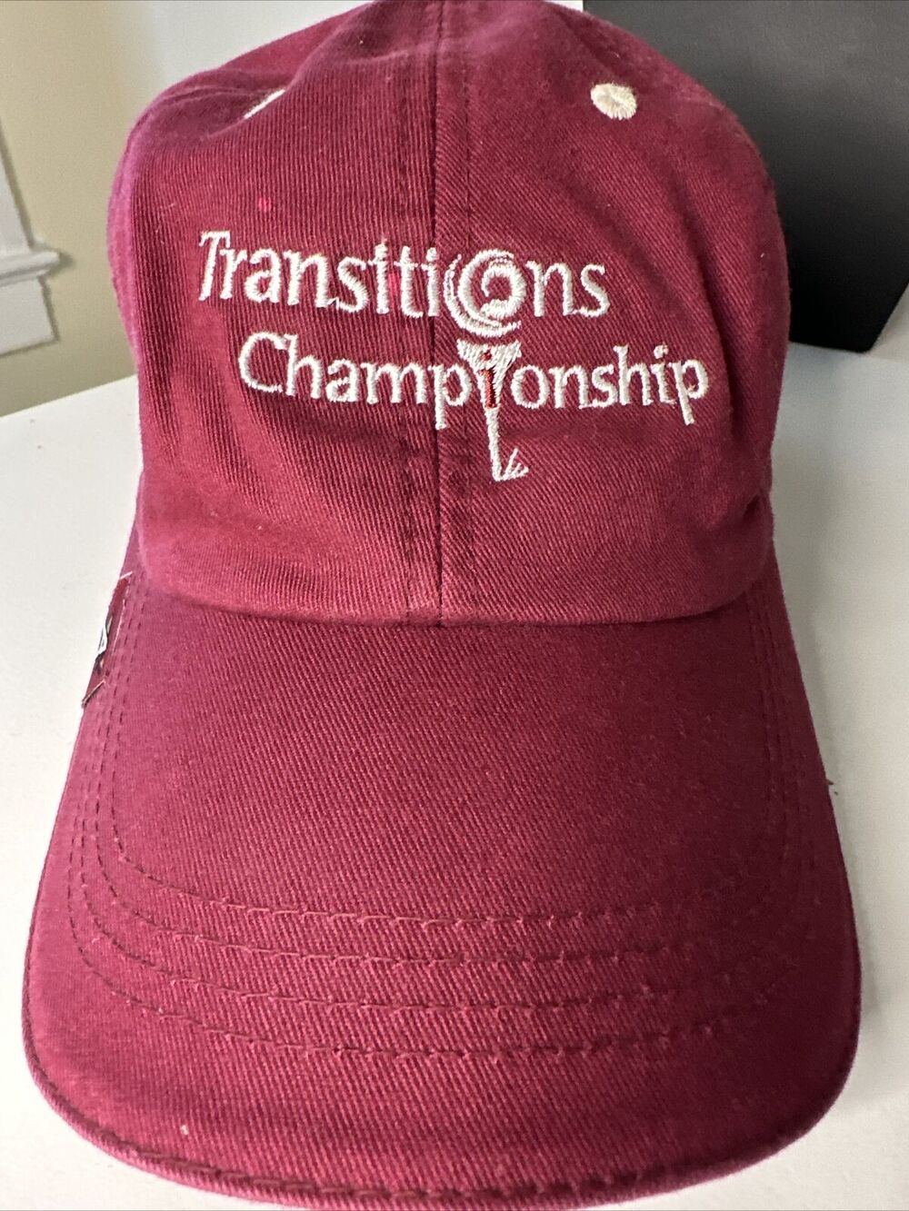Transitions Innisbrook Copperhead Golf Hat Adjustable Burgundy